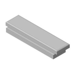 Šamotová deska spodní KV DYNAMIC 2G 35. 46. 01